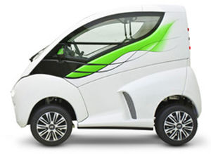 Vehículo para discapacitados de ciudad - Elbee - Elbee Mobility - gasolina / acceso posterior