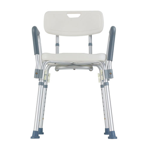 Asiento de baño con reposabrazos - MHBBA - Mobb+ Health Care - con respaldo / de altura variable