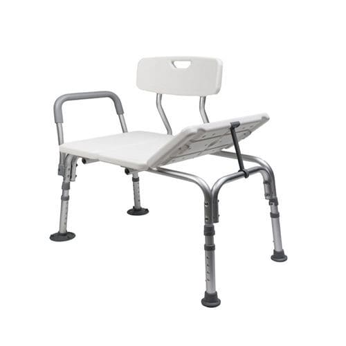 Asiento de baño con reposabrazos - MHSBCS - Mobb+ Health Care - con respaldo / de altura variable