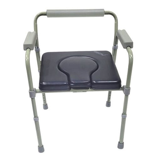 Silla con orinal con cubo - MHCMF-PD - Mobb+ Health Care - plegable