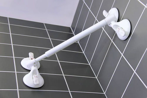 Barra de apoyo para cuarto de baño - Quattro Plus - ROTH MOBELI GmbH - de pared / de acero inoxidable / horizontal