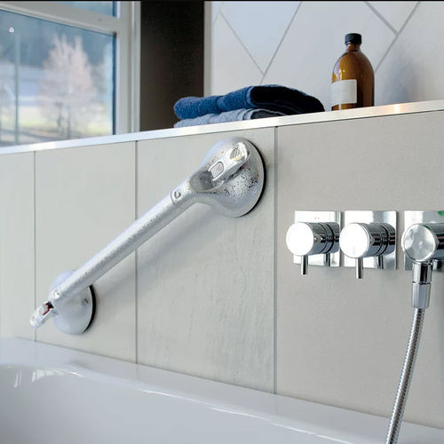 Barra de apoyo para cuarto de baño - 14002 series - ROTH MOBELI GmbH - de pared / vertical / cromada