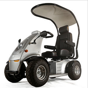 Scooter para movilidad reducida eléctrico - 4032 - Shanghai Wisking Electric Machine - con 4 ruedas / con cabina
