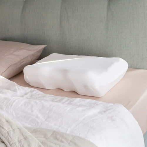 Almohada de sujeción de la nuca - Putnams - clásica / de espuma viscoelástica / forma anatómica