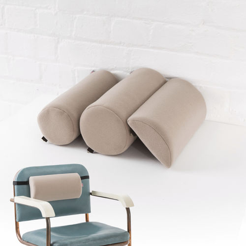 Cojín de sujeción lumbar - Putnams - para silla / de espuma / cilíndrico