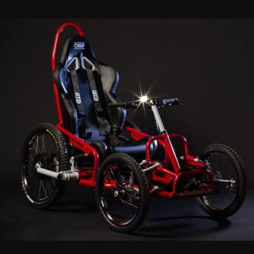 Silla de ruedas eléctrica - Watt's e3 - Mont Blanc Mobility - todoterreno / de deporte / reclinable