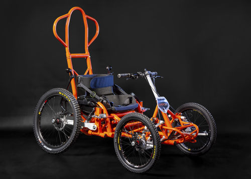 Silla de ruedas pasiva - Hand's - Mont Blanc Mobility - todoterreno / de deporte / reclinable