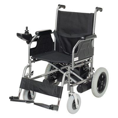 Silla de ruedas eléctrica - RS0112-46 - Revolution Sante - de exterior / de interior / plegable