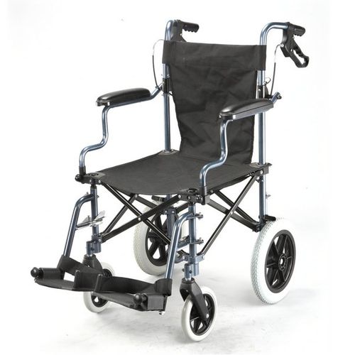 Silla de traslado de interior - WH-B012 - Well Home Health Products - de exterior / plegable / con reposapiernas