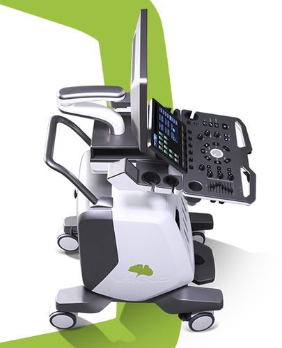 Ecógrafo con soporte - VINNO G80 - VINNO - para ecografía polivalente / doppler-color / elastografía
