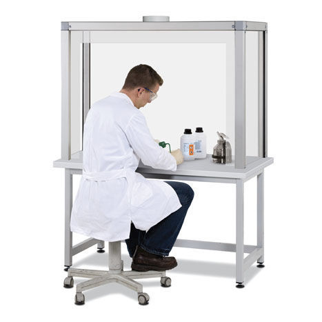 Campana de escape - ASE.050.060.040 - asecos - de laboratorio