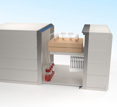 Biorreactor continuo - MDX Biotechnik - de lecho fluidizado / de laboratorio / para la industria farmacéutica