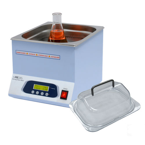 Baño María controlado por microprocesador - SWB-10L-1 - Major Science - con agitación / de mesa / de acero inoxidable