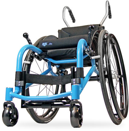 Silla de ruedas manual - TIGA Junior - RGK - pediátrica / de exterior