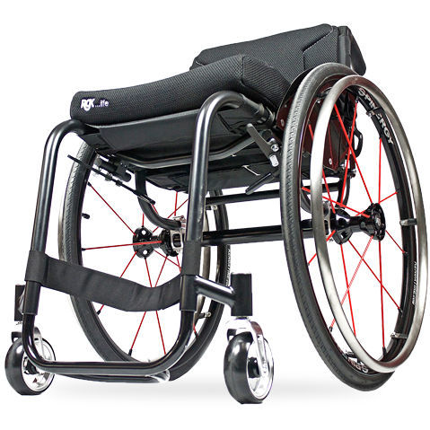 Silla de ruedas activa - HI-LITE - RGK - de exterior / de interior / plegable
