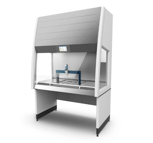 Cabina de seguridad microbiológica clase II - CLAIRE® LH  - Berner International - de pie / EN 12469 / con luz LED