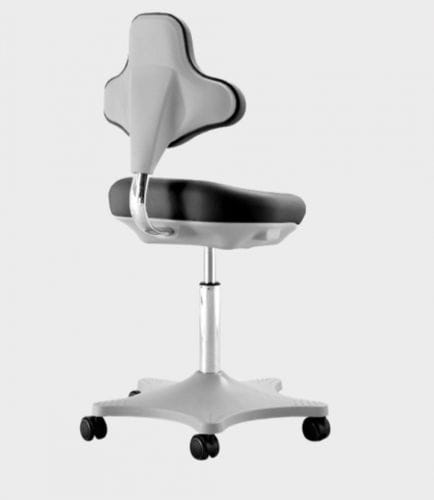 Silla de laboratorio - Labster 2 - Berner International - para adulto / con ruedas / con respaldo alto