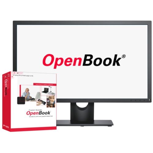 Software de gestión - OpenBook® - Freedom Scientific - de captura / de navegación / lector de pantalla