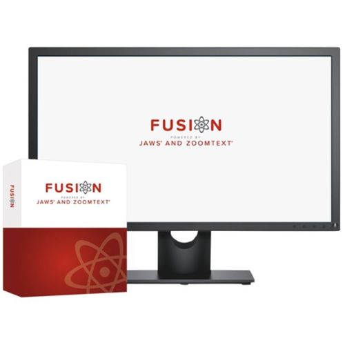 Software de formación - Fusion - Freedom Scientific - de navegación / lector de pantalla / para asistencia domiciliaria