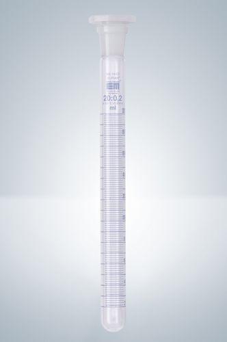 Tubo de ensayo de laboratorio - 64201 series - Hirschmann - de vidrio borosilicato