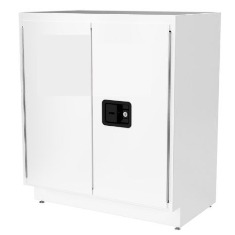 Armario con puerta - SFSB series - Air Master Systems Corporation - de acero inoxidable / blanco / gris