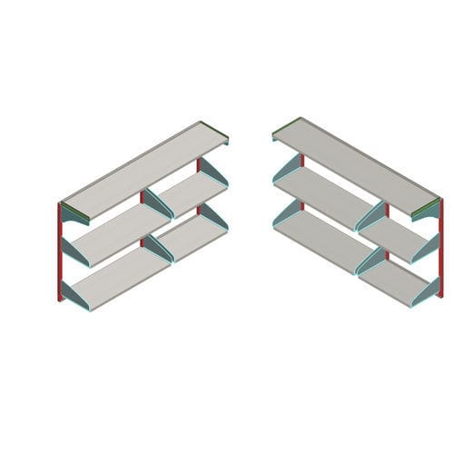 Estante de pared - Air Master Systems Corporation