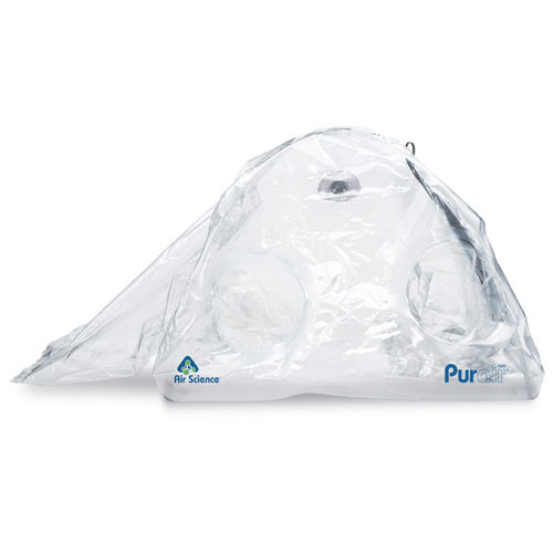 Aislador portátil - Purair® FLEX  - Air Science - clase III / de contención / de tipo caja de guantes