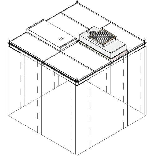 Capucha de protección para sala blanca - CAP577H - Clean Air Products