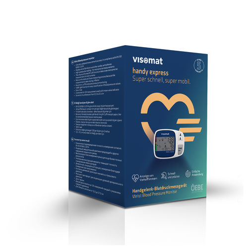 Tensiómetro electrónico automática - visomat handy express - visomat - de muñeca / ponible / inalámbrica