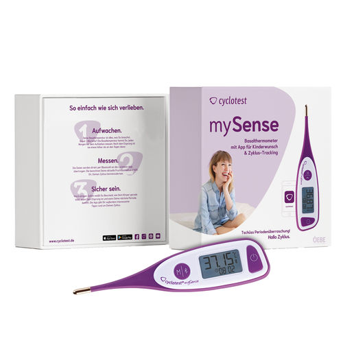 Termómetro basal - cyclotest mySense  - cyclotest - médico / digital / de lectura directa