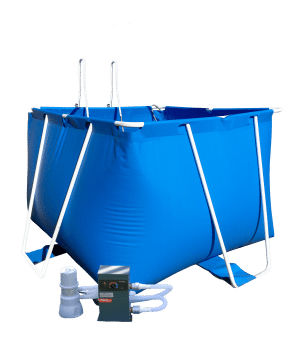 Piscina de rehabilitación sobre suelo - Fitmax Therapy D  - Fitmax