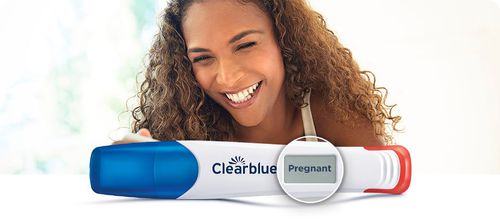 Prueba rápida de embarazo - Ultra Early - Clearblue - de hCG / de orina / digital