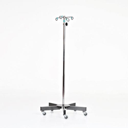 Portasueros con ruedas - MCM-20 series - Mid Central Medical - 4 ganchos / 2 ganchos / telescópico