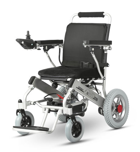 Silla de ruedas eléctrica - JRWD1003 - Jerry Medical - de interior / con reposapiernas