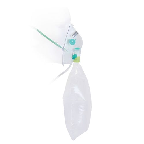 Máscara de oxígeno transparente - 112 020 series - Yilkal Medical - de alta concentración