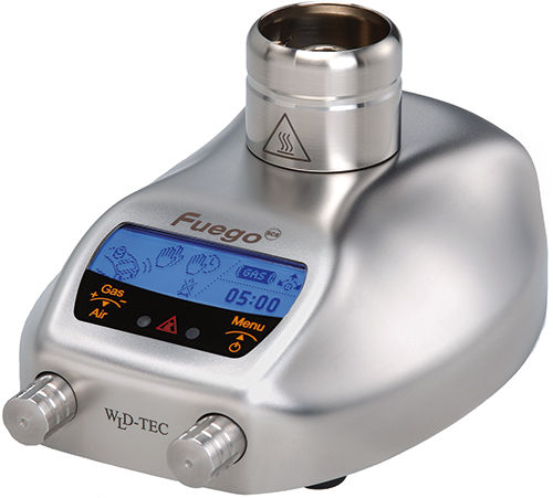Quemador de laboratorio - Fuego SCS - WLD-TEC - de gas / con pantalla gráfica