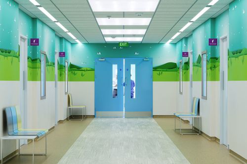 Puerta de servicio - doorsets™ - ALTRO LTD - para sala de operaciones / de laboratorio / abatible