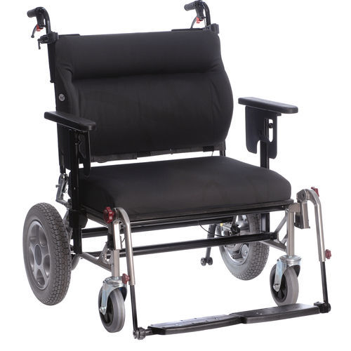 Silla de ruedas pasiva - 450 F - Alu Rehab - bariátrica / de exterior / de interior