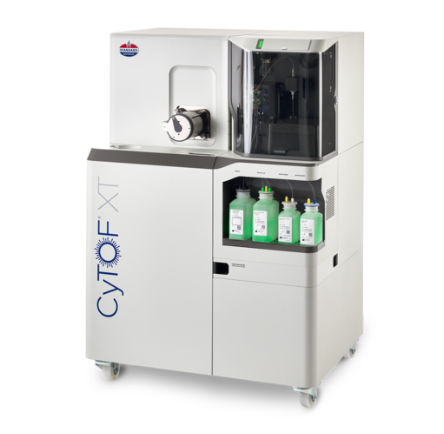 Citómetro automatizado - CyTOF XT - Fluidigm - compacto / para glóbulos / por fluorescencia