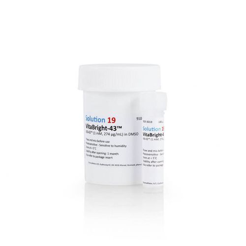 Reactivo solución de coloración - VitaBright-43™ - Chemometec - para la investigación