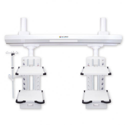 Columna de distribución de techo - L8800 - Shandong Mingtai Medical Equipment Group - de anestesia / con estantes