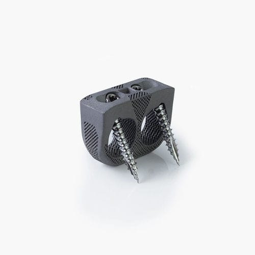 Caja intersomática lumbar - Idys®-ALIF ZP 3DTi - Clariance - vía anterior / de titanio