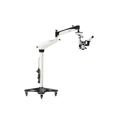 Microscopio quirúrgico oftálmico - OPM 500 - Moptim - con ruedas