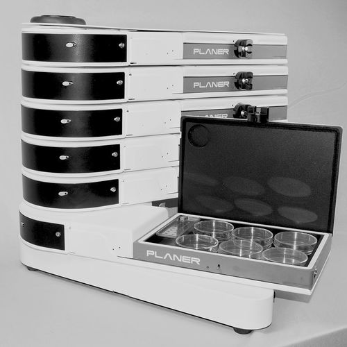 Incubadora de laboratorio termoeléctrica - CT37stax™ - Hamilton Thorne - de mesa / modular / de acero inoxidable