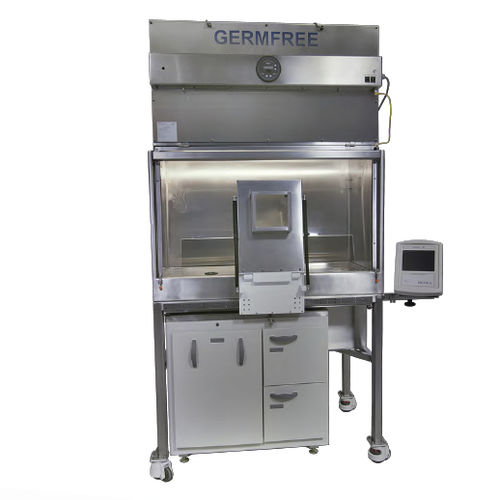 Cabina de contención - RADIOSAFE series - Germfree - de radiofarmacia / de pie / de flujo laminar