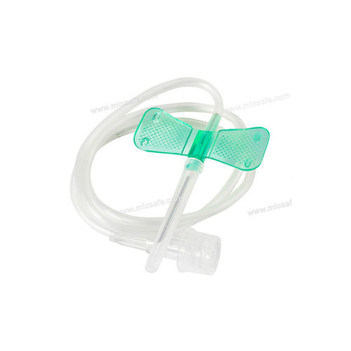 Aguja de inyección intravenosa - Micsafe Medical - de punción / con aleta