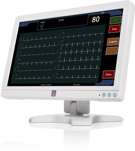 Electrocardiógrafo para diagnóstico en reposo - QED 3000 - ACME Portable Machines, Inc. - 12 canales / digital / con impresora