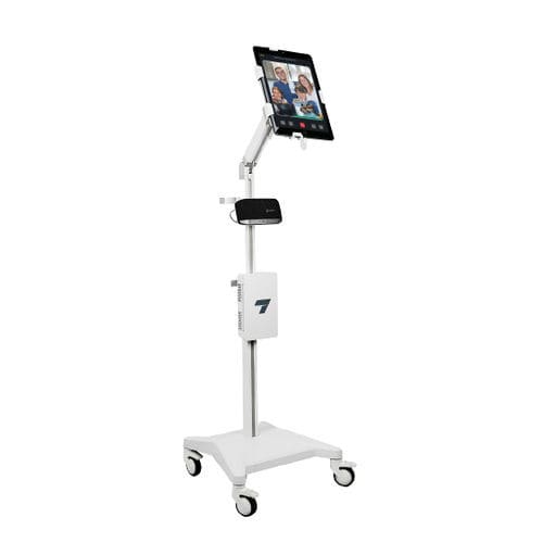 Carro de telemedicina para tablet PC - Pro Basic - Ditec Medical - seguro / móvil