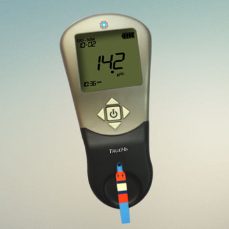 Analizador de hemoglobina automático - TrueHb      - Wrig Nanosystems Pvt Ltd - para diagnóstico clínico / portátil