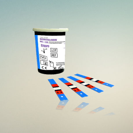 Tira de prueba de anemia - Wrig Nanosystems Pvt Ltd - de hemoglobina / de sangre / nanobioquímica
